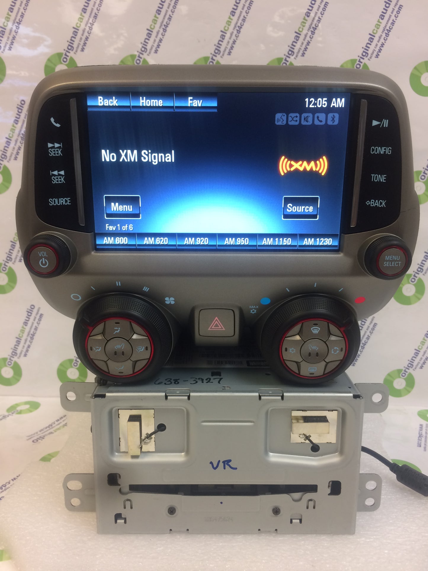 2013 - 2015 Chevy Camaro OEM Touch Display Screen with Climate Controls