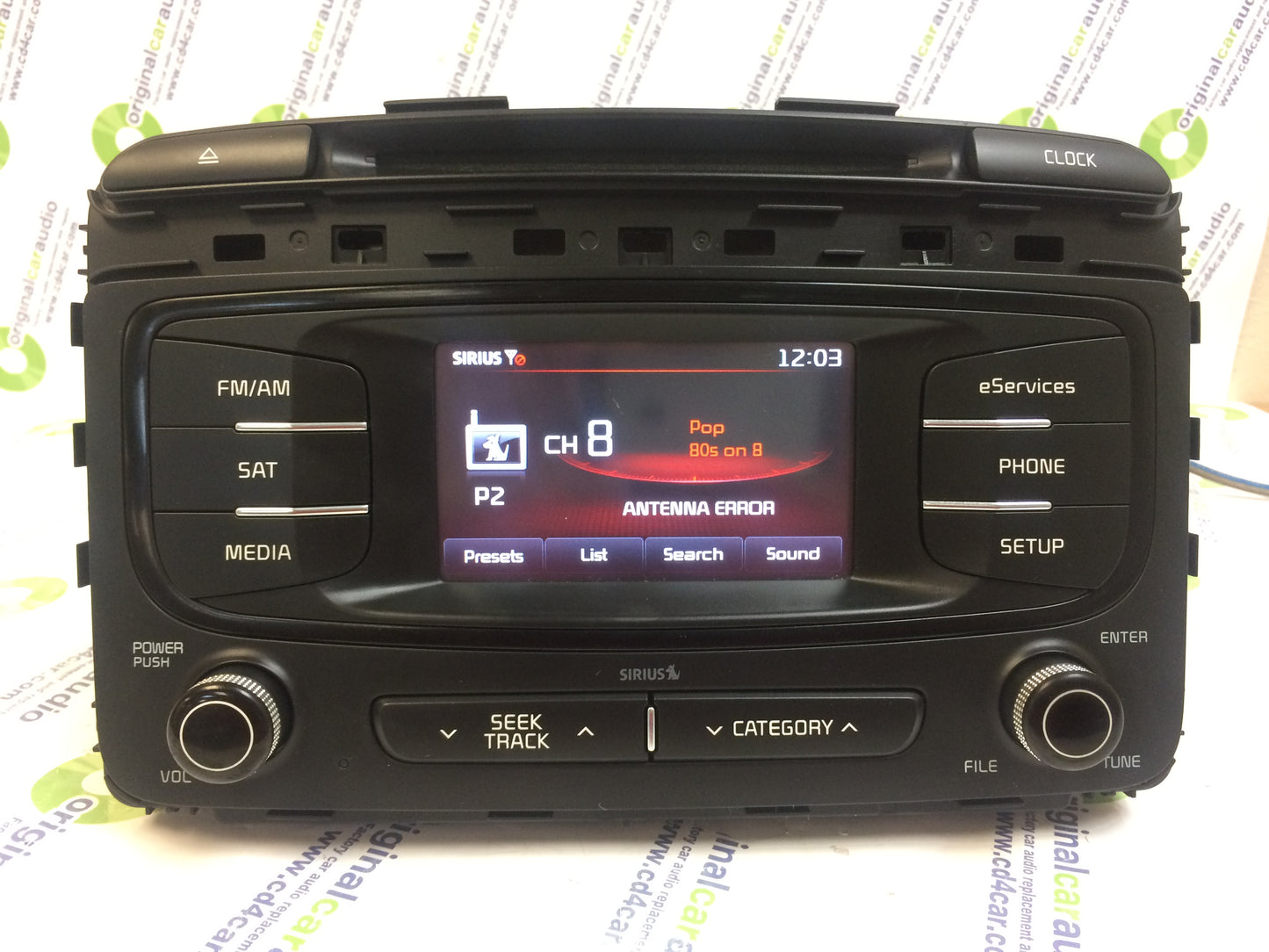 2015 - 2018 Kia Sorrento OEM UVO AM FM Radio Sat Bluetooth CD Player Receiver