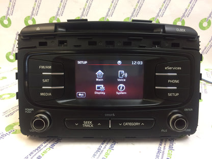 2015 - 2018 Kia Sorrento OEM UVO AM FM Radio Sat Bluetooth CD Player Receiver