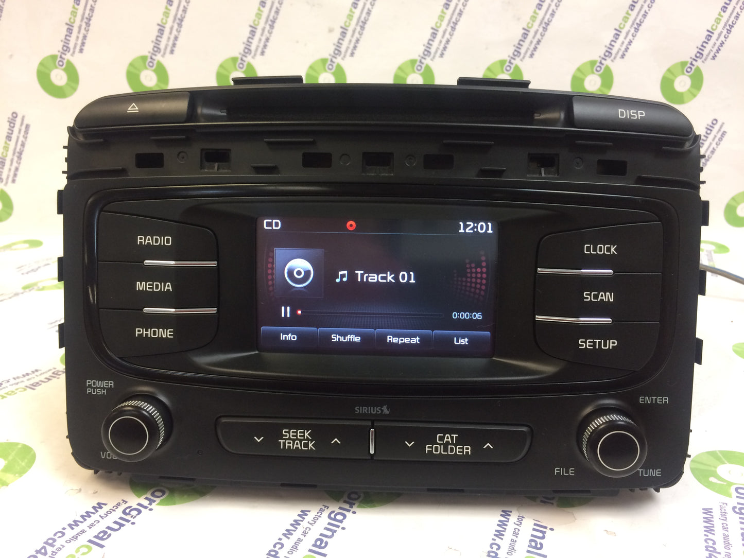 2015 - 2018 Kia Sorrento OEM AM FM Radio Sat Bluetooth CD Player Receiver