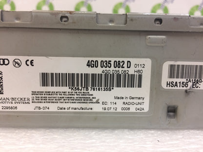 2012 - 2017 Audi A5 S5 OEM Navigation Factory AM FM Radio Receiver