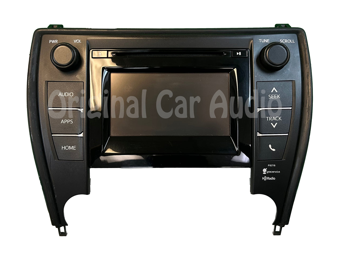2015 - 2017 Toyota Camry OEM Gracenote Touch Screen Display AM FM Radio Receiver No Chrome
