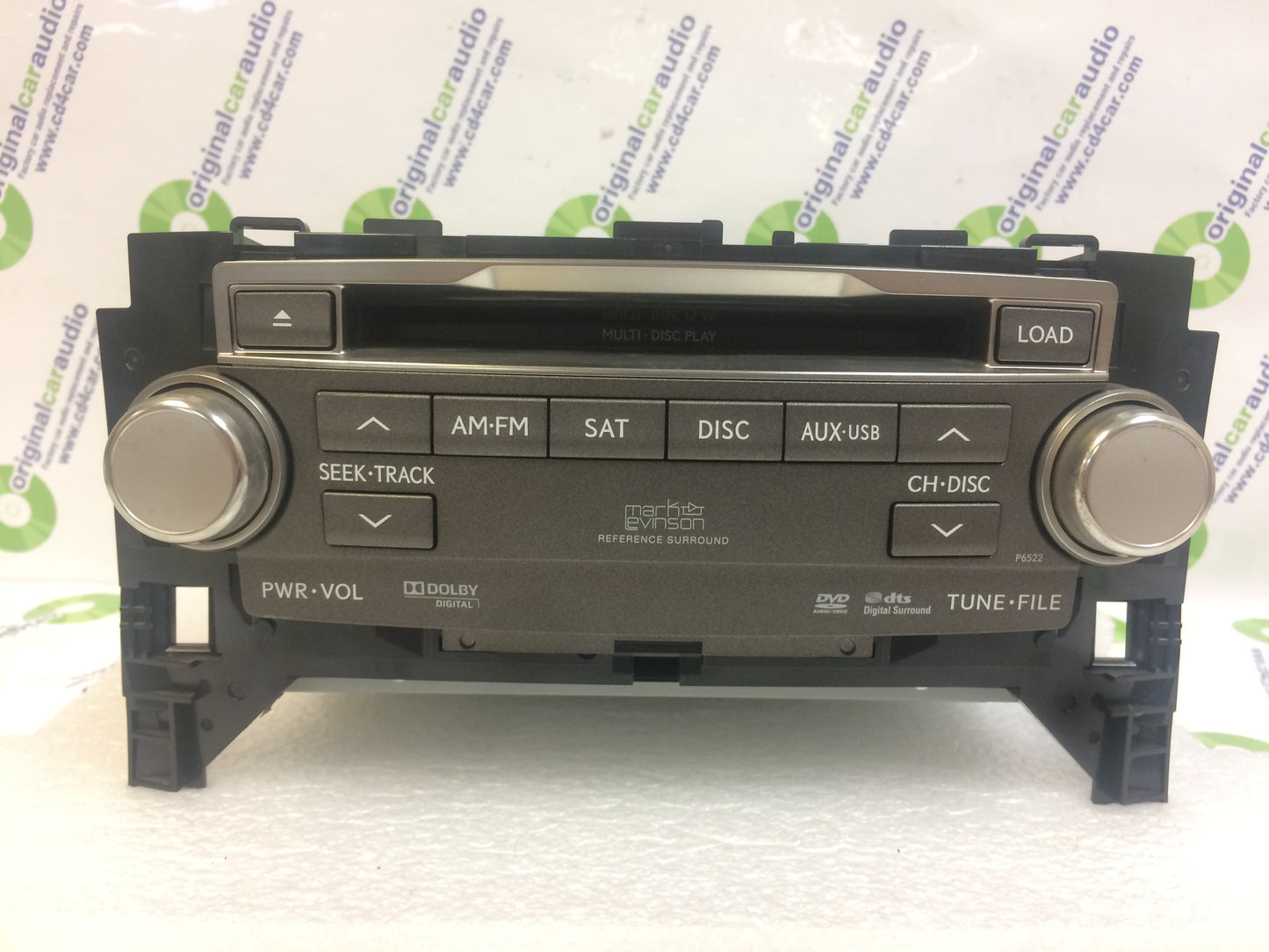 Refurbished 2009 - 2012 Lexus LS460 LS600 LS600H OEM Mark Levinson Sat Aux DVD AM FM Radio CD Player P6522
