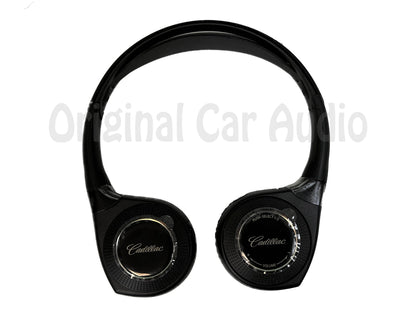 Brand New 2010 - 2024 Cadillac Escalade OEM Pair of Overhead DVD System Wireless Headphones + DVD Remote Set of 2