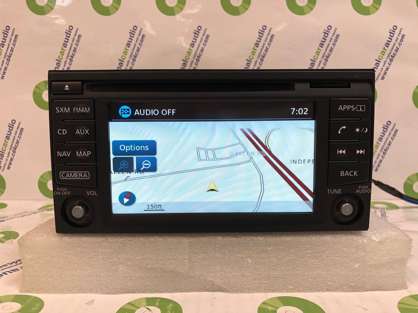 2013 - 2015 Nissan NV200 Sentra OEM AM FM Radio Navigation CD Player Receiver NO Knobs