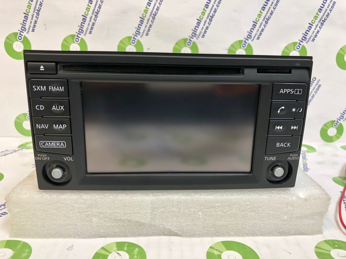 2013 - 2015 Nissan NV200 Sentra OEM AM FM Radio Navigation CD Player Receiver NO Knobs