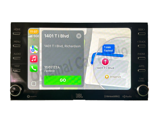2020 - 2023 Toyota Tacoma OEM HD XM AM FM JBL Radio Receiver Display Screen Apple Carplay Android Auto