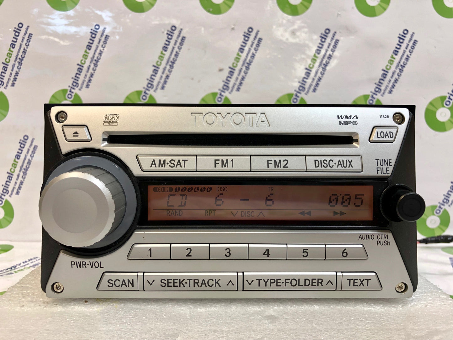 TOYOTA FJ CRUISER Satellite Radio Stereo 6 Disc Changer MP3 CD Player OEM SAT
