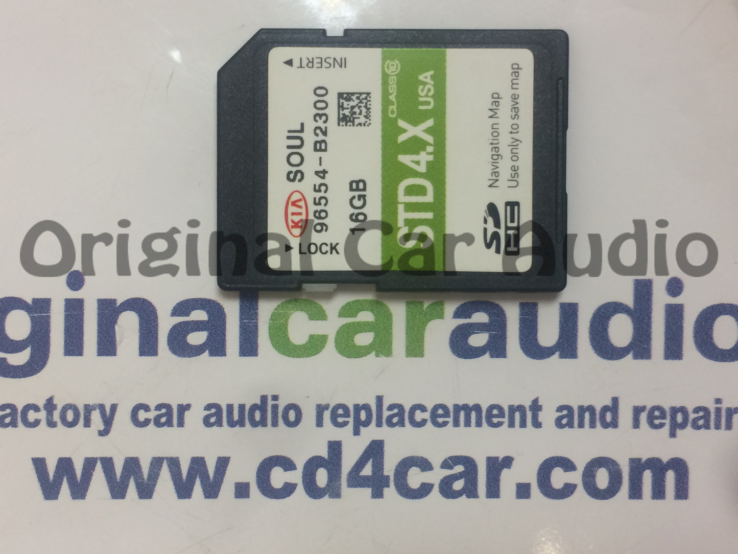 2014 - 2016 Kia Soul OEM Navigation Radio Maps SD Card