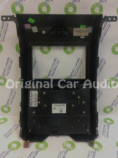 2012 - 2014 Ford F150 OEM 8" Touch Screen Display Bezel and Radio Control Pannel ONLY  Light Woodgrain
