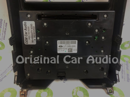 2012 - 2014 Ford F150 OEM 8" Touch Screen Display Bezel and Radio Control Pannel ONLY  Light Woodgrain