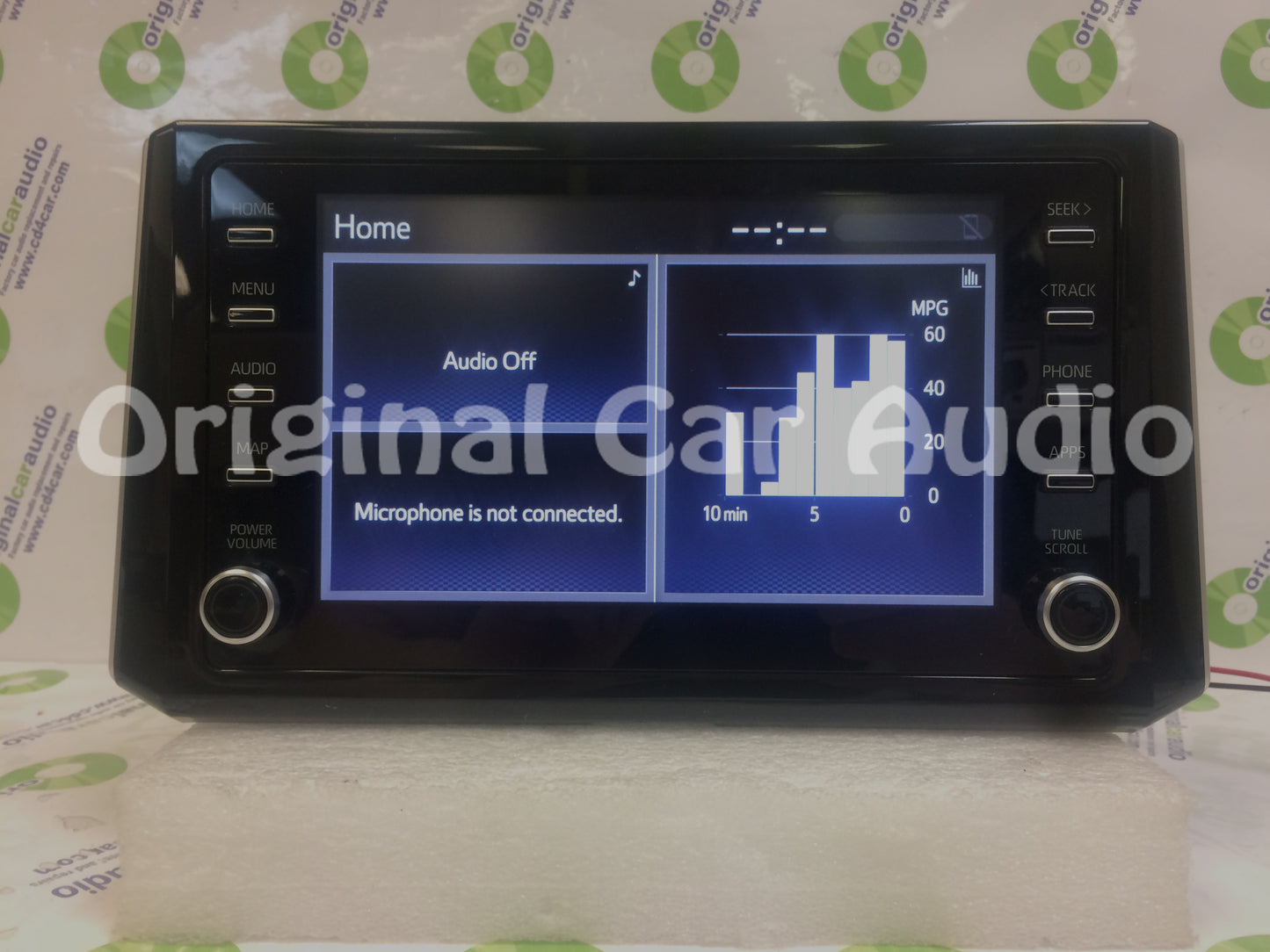 2020 Toyota Corolla OEM Multi Media Bluetooth Car Play Radio Receiver with Bezel