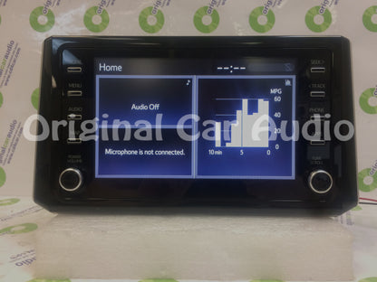 2020 Toyota Corolla OEM Multi Media Bluetooth Car Play Radio Receiver with Bezel