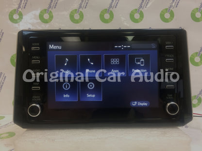 2020 Toyota Corolla OEM Multi Media Bluetooth Car Play Radio Receiver with Bezel