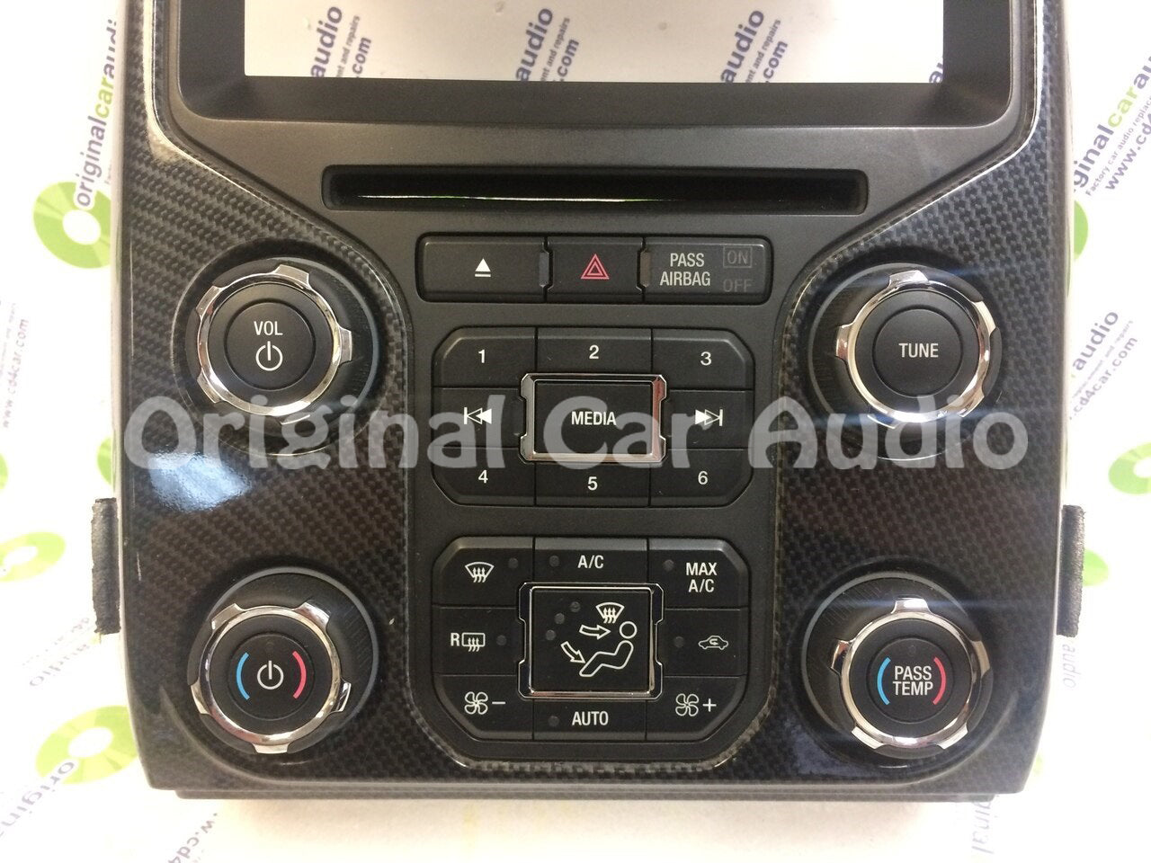 2012 - 2014 Ford F150 OEM 8" Touch Screen Display Bezel and Radio Control Panel ONLY