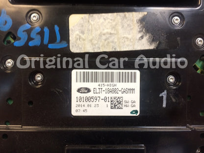 2012 - 2014 Ford F150 OEM 8" Touch Screen Display Bezel and Radio Control Panel ONLY