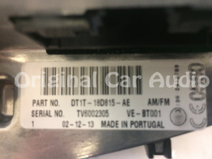 2014 - 2016 Ford Transit Connect OEM Radio AM FM Tuner Player Control Panel