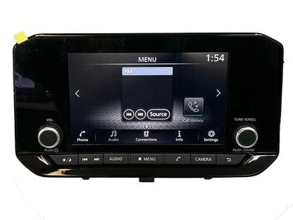Refurbished 2022 - 2023 Nissan PathFinder OEM Radio Receiver Non Nav Touch Screen Display Apple Carplay Android Auto - Analog