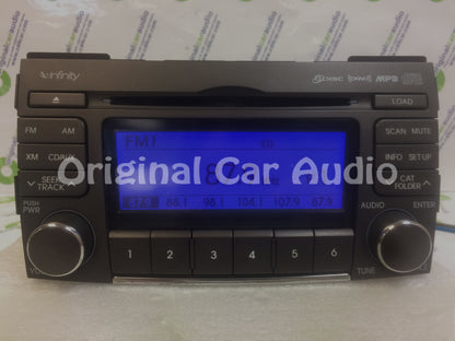 2009 - 2010 Hyundai Sonata Infinity 6 Disc Changer MP3 CD Player XM Radio Receiver