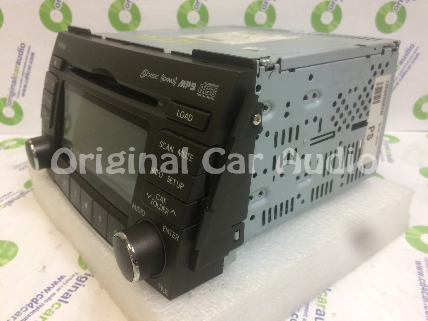 2009 - 2010 Hyundai Sonata Infinity 6 Disc Changer MP3 CD Player XM Radio Receiver