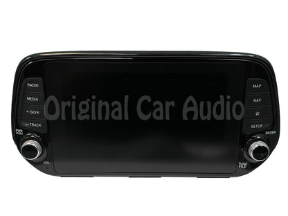 2019 - 2020 HYUNDAI SANTA FE OEM NAVIGATION RADIO DISPLAY AND RECEIVER NO CHROME