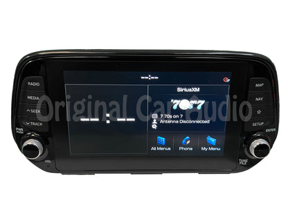 2019 - 2020 HYUNDAI SANTA FE OEM NAVIGATION RADIO DISPLAY AND RECEIVER NO CHROME
