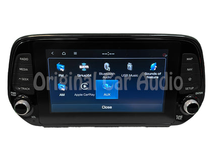 2019 - 2020 HYUNDAI SANTA FE OEM NAVIGATION RADIO DISPLAY AND RECEIVER NO CHROME