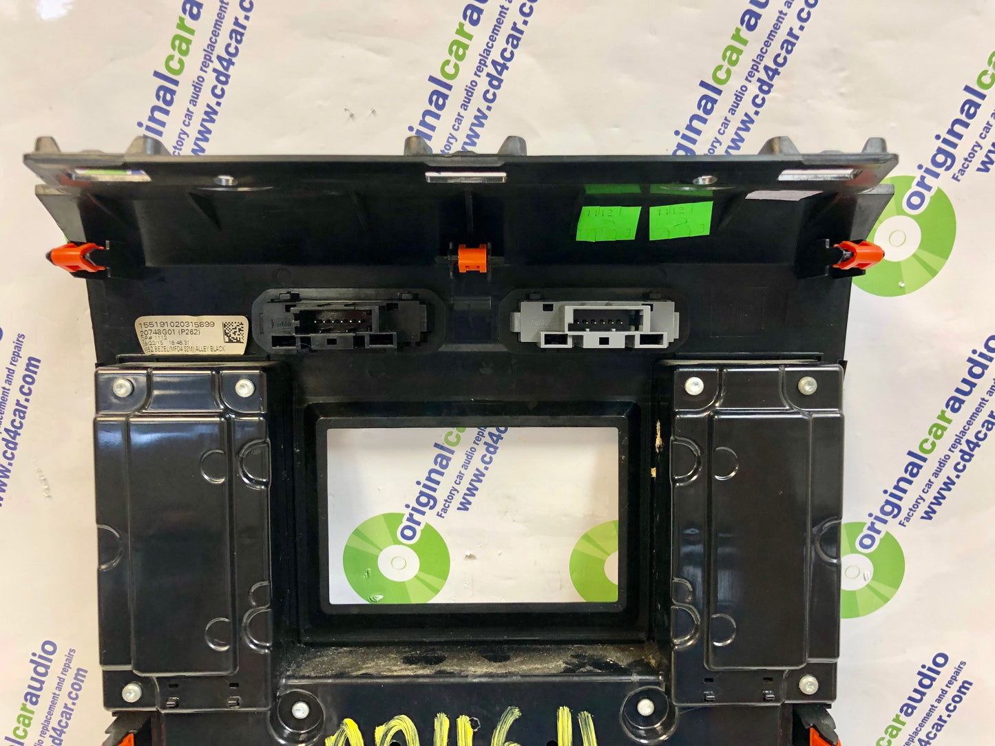 2015 - 2017 Ford F150 OEM Radio Control Climate Control Bezel ONLY W/O Rear Defrost Control