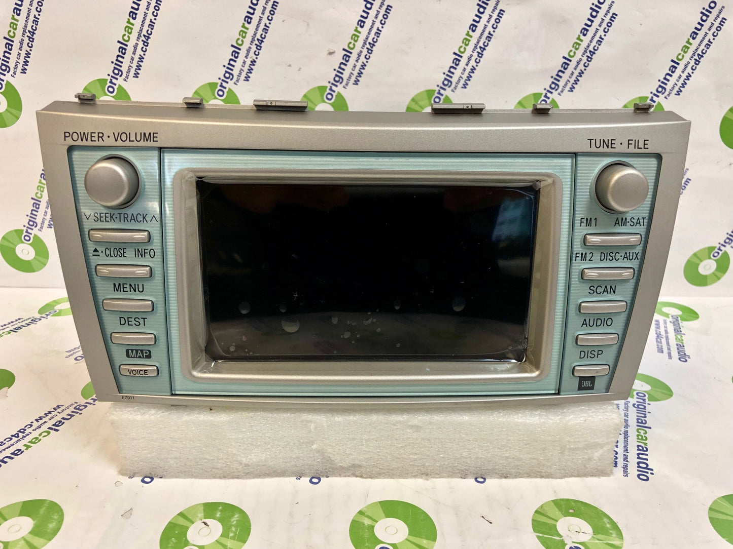 Refurbished 2007 - 2009 TOYOTA Camry Hybrid OEM GPS Navigation Radio Stereo LCD Display Touch Screen Monitor E7011