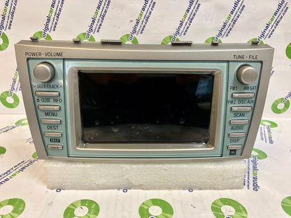 Refurbished 2007 - 2009 TOYOTA Camry Hybrid OEM GPS Navigation Radio Stereo LCD Display Touch Screen Monitor E7011