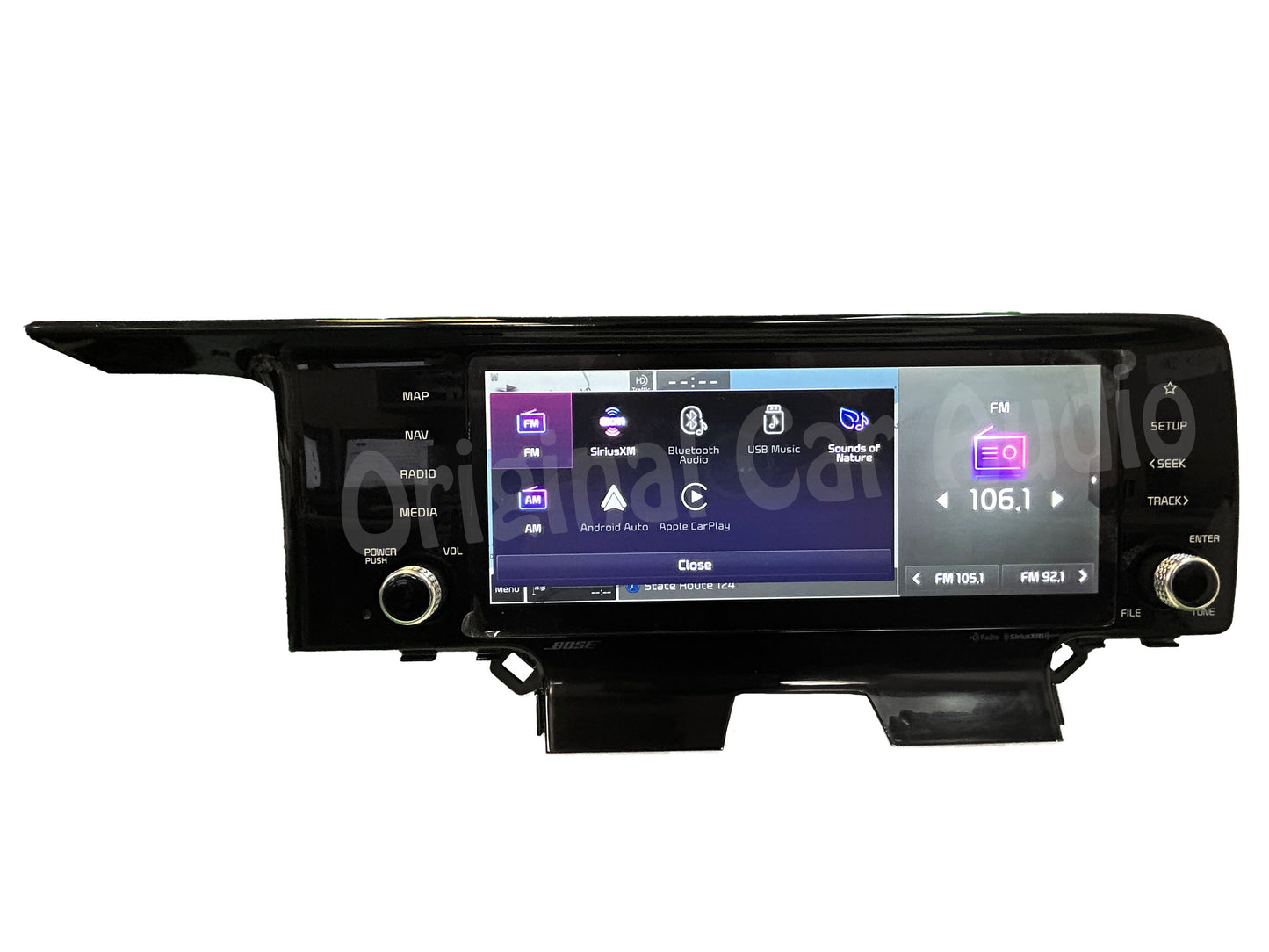 2021 - 2024 Kia Sorento OEM Bose Premium Sound AM FM XM Radio Display Screen Receiver