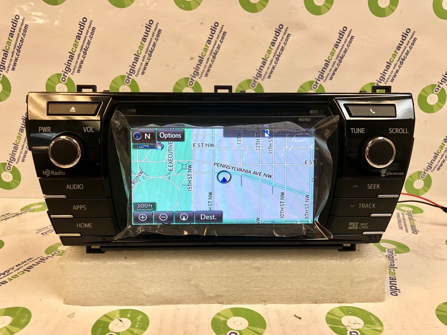 Refurbished 2014 2015 2016 Toyota Corolla OEM Navigation Touchscreen Gracenote XM Satellite MP3 CD Receiver