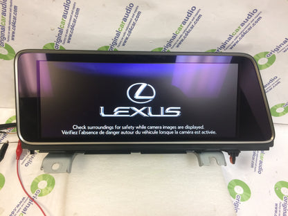 2016 - 2018 Lexus RX350 RX450H OEM 12 Inch Navigation Screen Display
