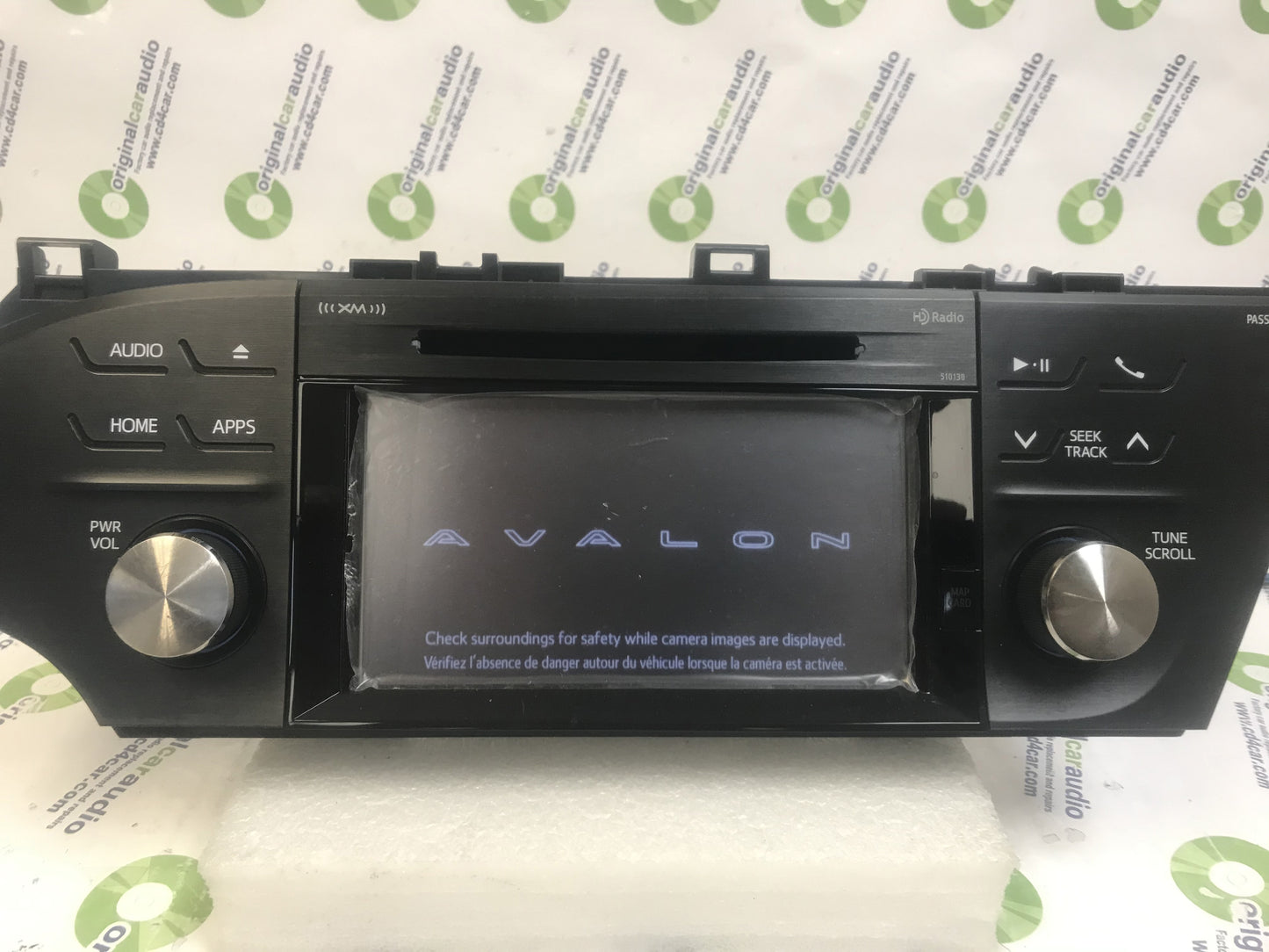 Refurbished 2013 - 2016 Toyota Avalon OEM Navigation Touch Screen XM AM FM HD Radio Receiver 510130
