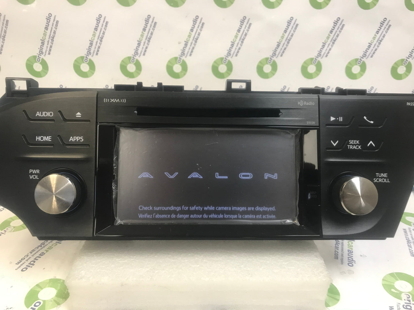 2013 - 2016 Toyota Avalon OEM Navigation Touch Screen XM AM FM HD Radio Receiver 510130
