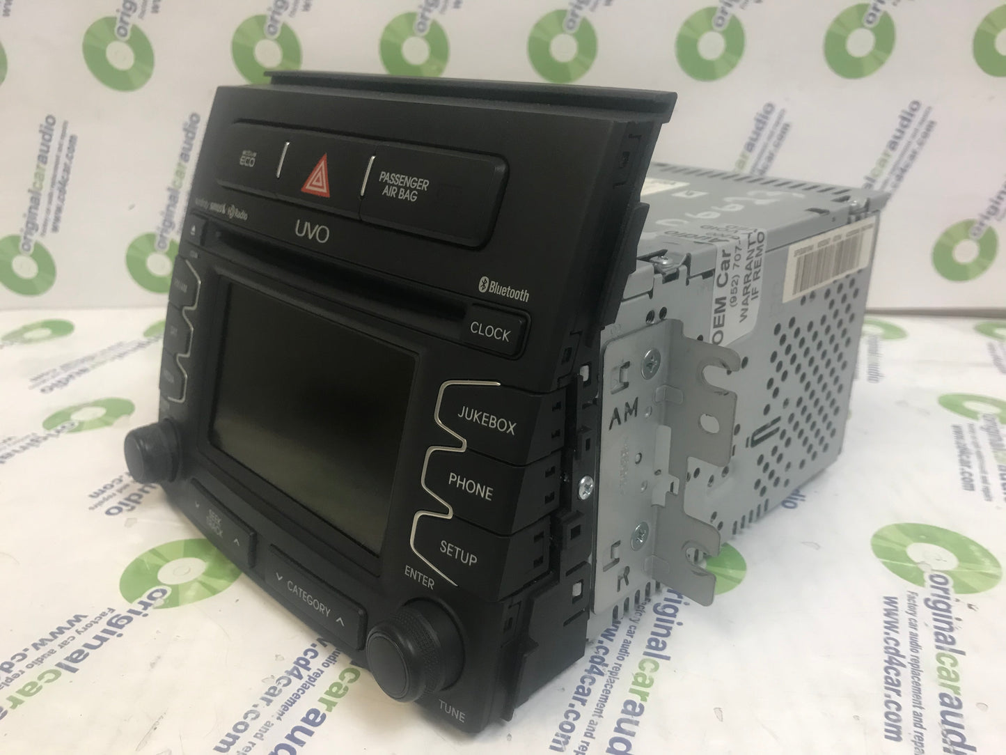 2012 - 2013 Kia Soul OEM UVO Infinity Bluetooth AM FM HD SAT Radio Receiver Black