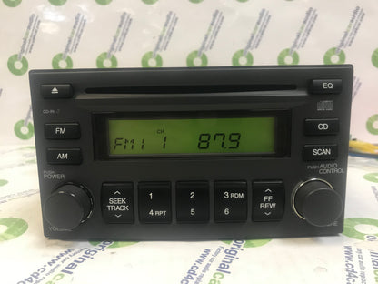 2005 - 2010 Hyundai Kia OEM AM FM Radio Stereo CD Player Receiver Gray