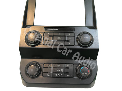 2019 - 2022 Ford F250 F350 OEM Radio Control Panel w/ 8" Display Bezel Only