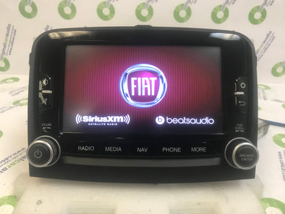 2014 - 2016 Fiat 500 OEM Navigation AM XM FM Radio Media Player VP3 330 NA