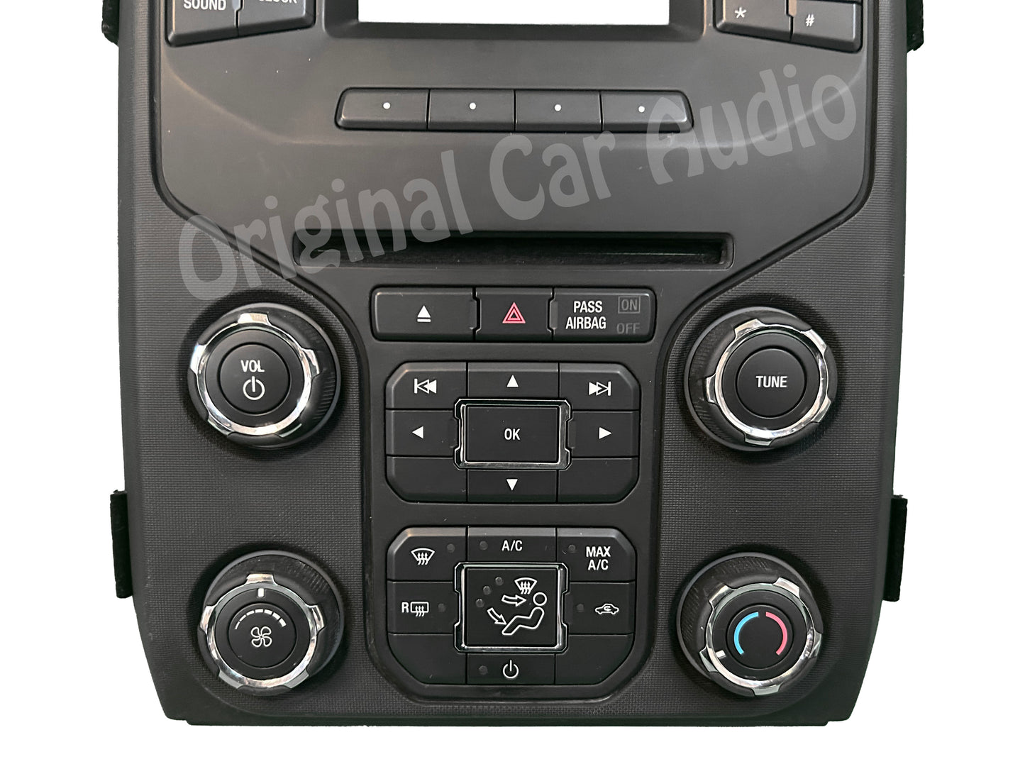 2013 - 2014 F-150 F150 OEM Temp AC Radio Control Panel 4.2' Screen Bezel Only