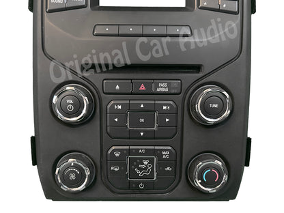 2013 - 2014 F-150 F150 OEM Temp AC Radio Control Panel 4.2' Screen Bezel Only