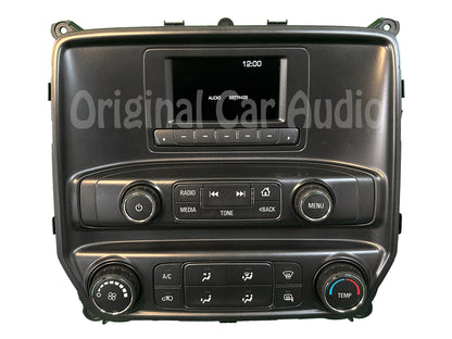 2014 - 2017 Chevrolet GMC Silverado Sierra OEM Radio Control Panel Display Screen