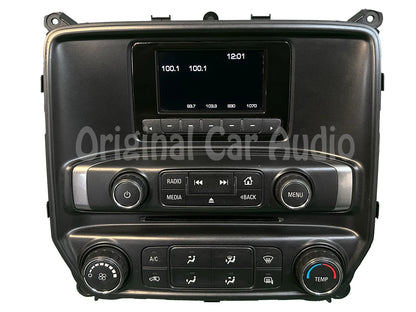 Refurbished 2014 - 2015 GMC Sierra Chevrolet Siverado OEM 4" Display Screen Control Panel