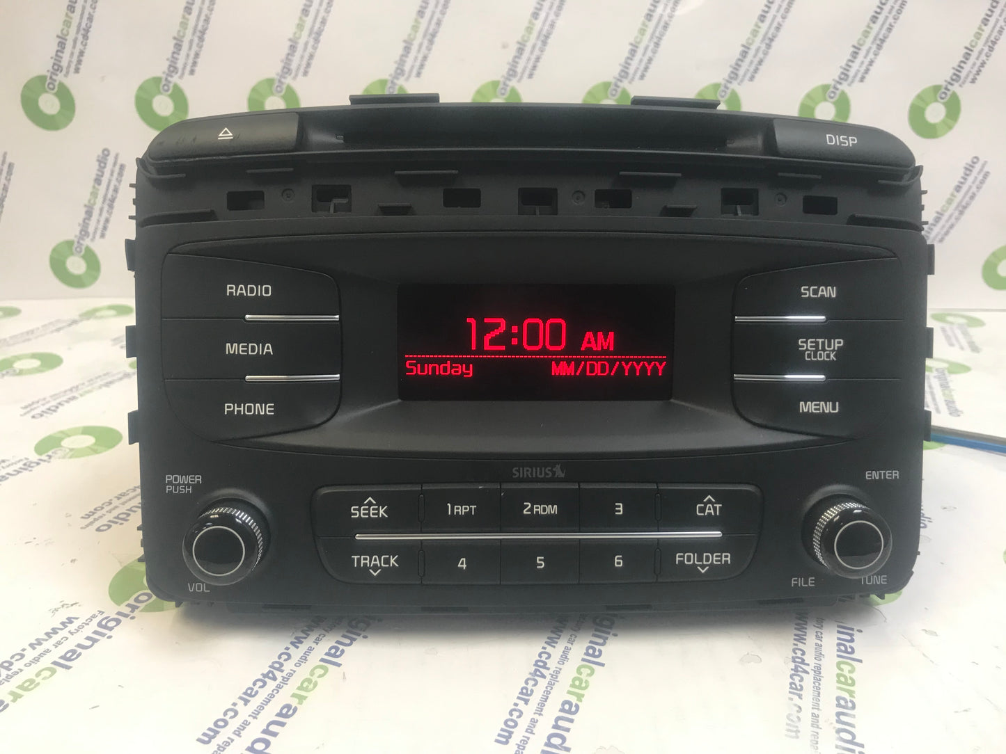 2015  - 2018 Kia Sorento OEM AM FM Radio Sat Bluetooth CD Player Receiver