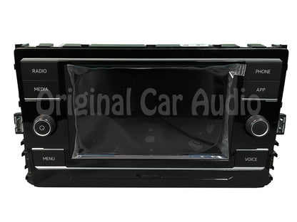 2021 - 2024 Volkswagen Tiguan Atlas OEM Navigation Radio Receiver Sat Nav RT5 Bluetooth HDD 6.5"  Display Screen