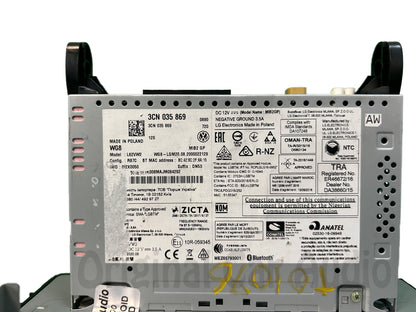 Refurbished 2021 - 2024 Volkswagen Tiguan Atlas OEM Navigation Radio Receiver Sat Nav RT5 Bluetooth HDD 6.5"  Display Screen
