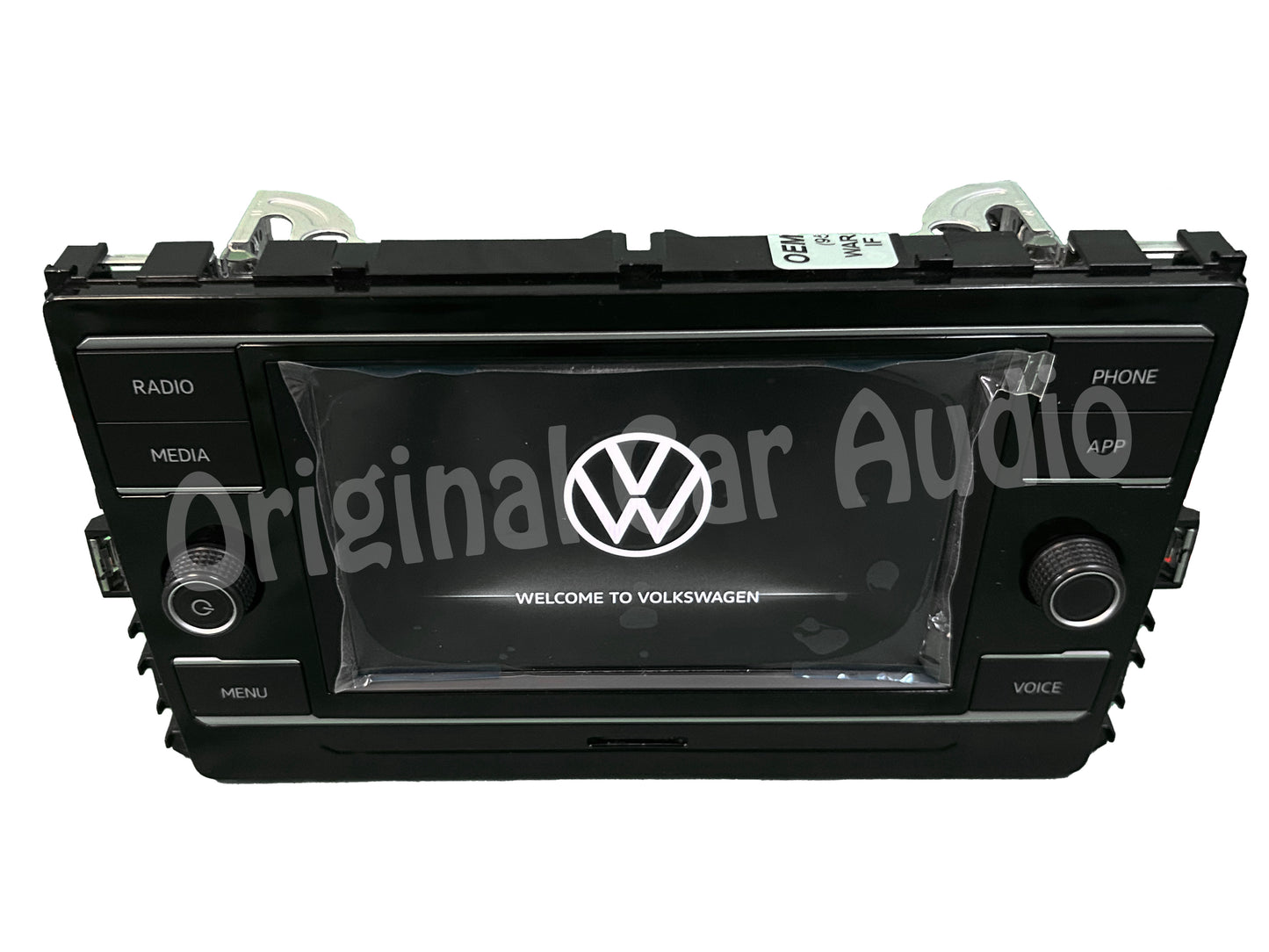 2021 - 2024 Volkswagen Tiguan Atlas OEM Navigation Radio Receiver Sat Nav RT5 Bluetooth HDD 6.5"  Display Screen