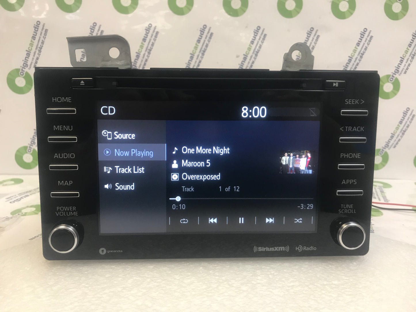 2019 - 2020 Toyota Sienna OEM Navigation Entune Gracenote CD Player AM FM HD XM Radio Receiver