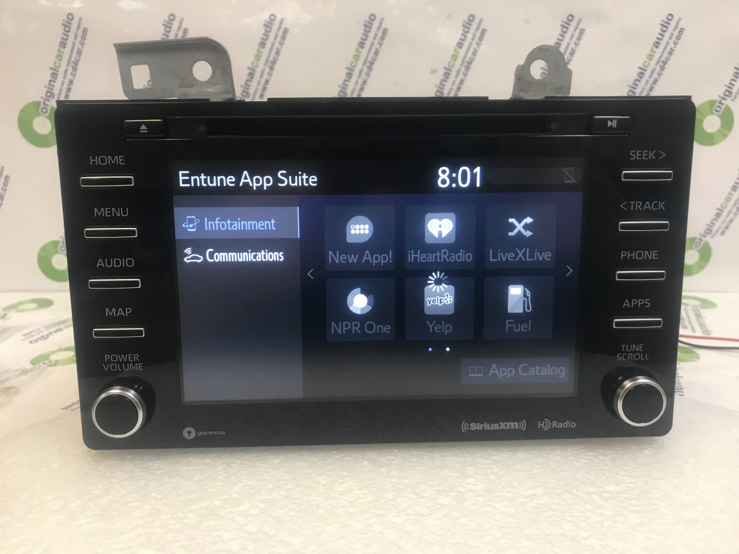 2019 - 2020 Toyota Sienna OEM Navigation Entune Gracenote CD Player AM FM HD XM Radio Receiver