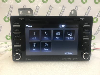 2019 - 2020 Toyota Sienna OEM Navigation Entune Gracenote CD Player AM FM HD XM Radio Receiver